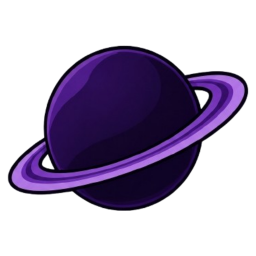 Asto, der violette Planet mit Ring